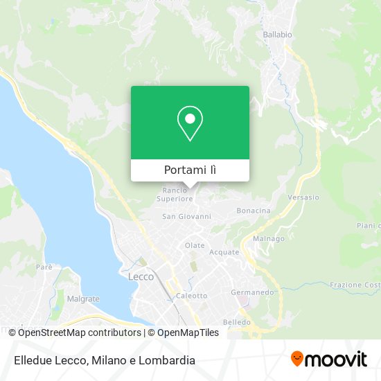 Mappa Elledue Lecco