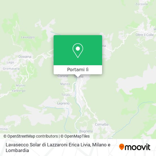 Mappa Lavasecco Solar di Lazzaroni Erica Livia