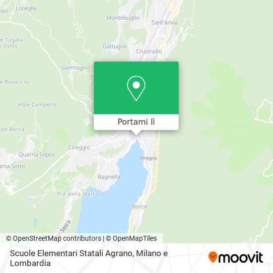 Mappa Scuole Elementari Statali Agrano