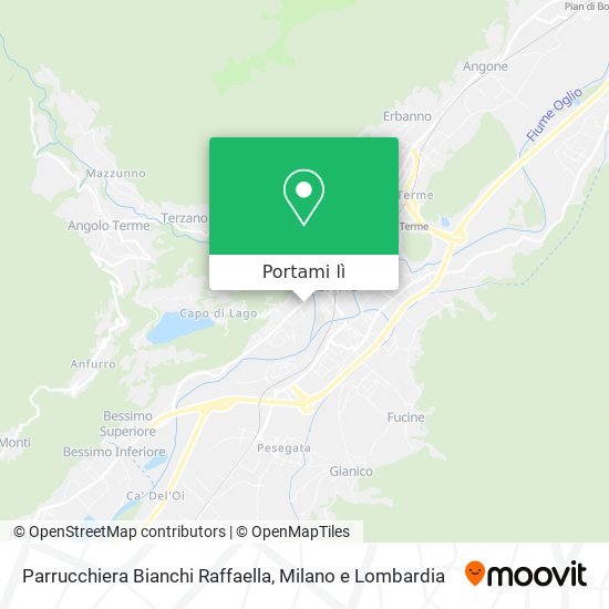 Mappa Parrucchiera Bianchi Raffaella