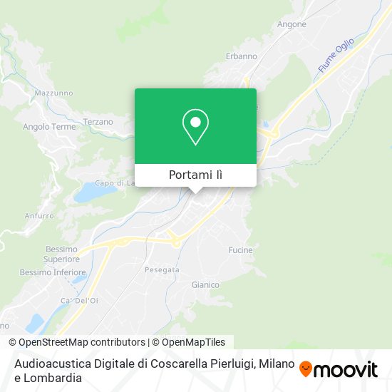 Mappa Audioacustica Digitale di Coscarella Pierluigi