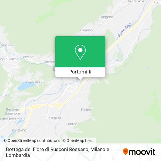 Mappa Bottega del Fiore di Rusconi Rossano