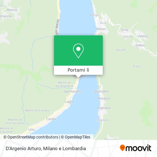 Mappa D'Argenio Arturo