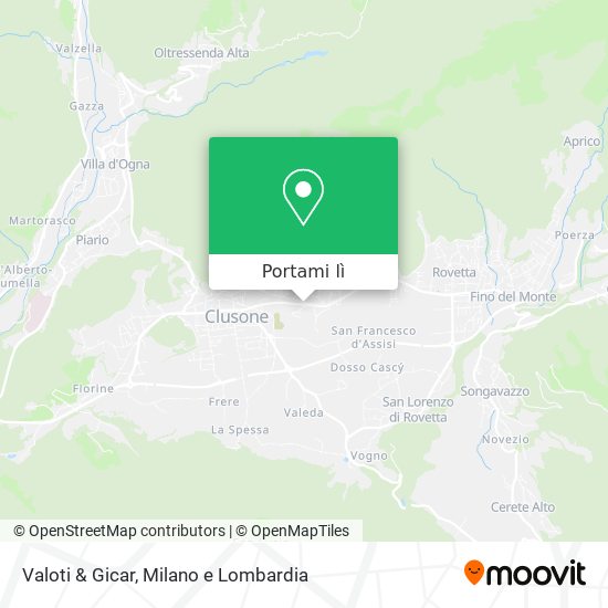 Mappa Valoti & Gicar