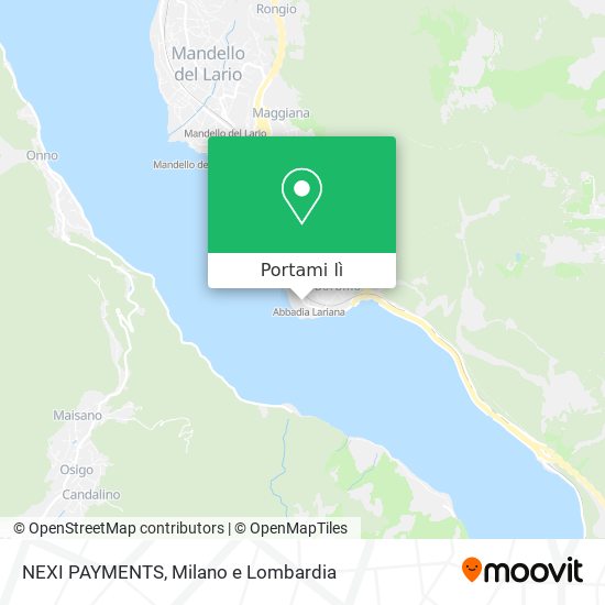 Mappa NEXI PAYMENTS
