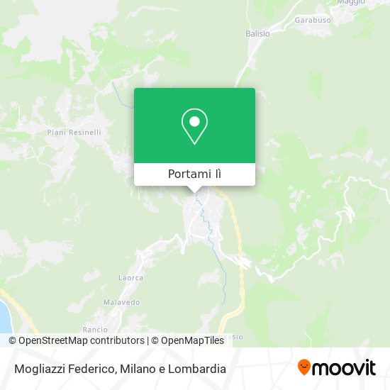 Mappa Mogliazzi Federico