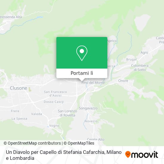 Mappa Un Diavolo per Capello di Stefania Cafarchia