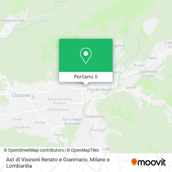 Mappa Ast di Visinoni Renato e Gianmario