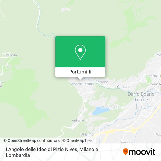 Mappa L'Angolo delle Idee di Pizio Nives