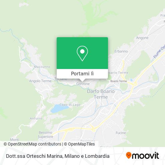 Mappa Dott.ssa Orteschi Marina
