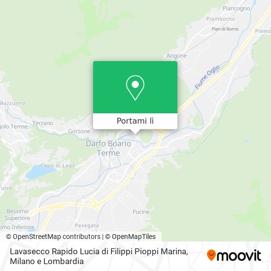 Mappa Lavasecco Rapido Lucia di Filippi Pioppi Marina