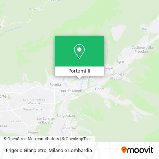 Mappa Frigerio Gianpietro