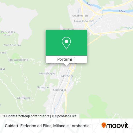 Mappa Guidetti Federico ed Elisa