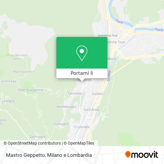 Mappa Mastro Geppetto