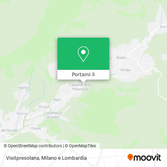 Mappa Visitpresolana