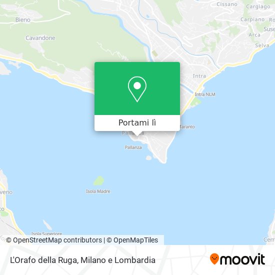 Mappa L'Orafo della Ruga