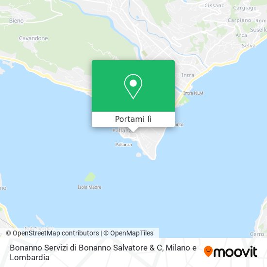 Mappa Bonanno Servizi di Bonanno Salvatore & C