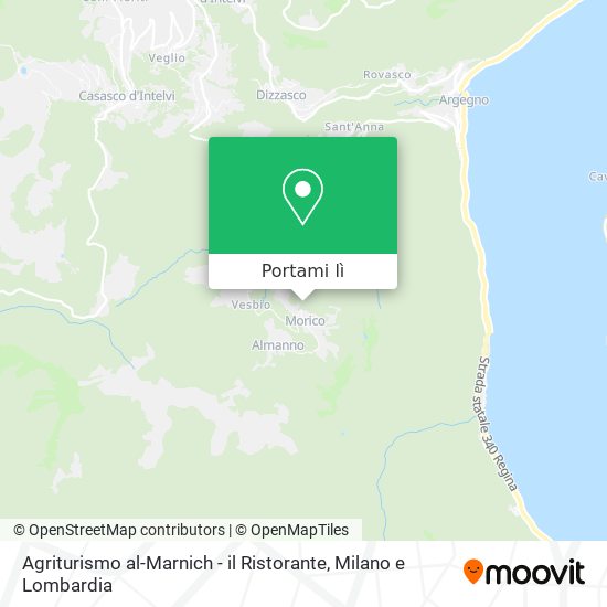 Mappa Agriturismo al-Marnich - il Ristorante