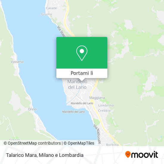 Mappa Talarico Mara