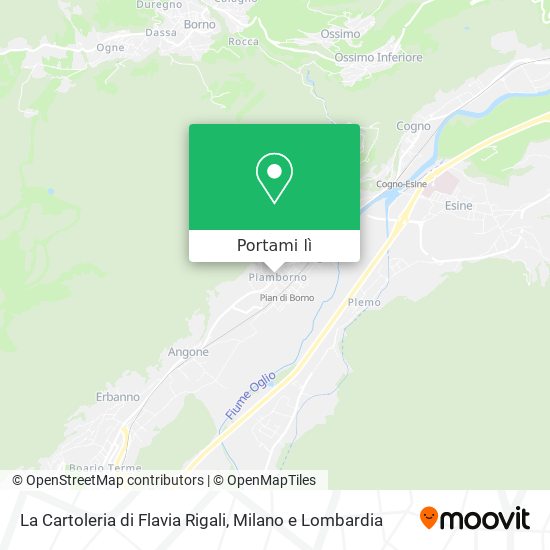 Mappa La Cartoleria di Flavia Rigali
