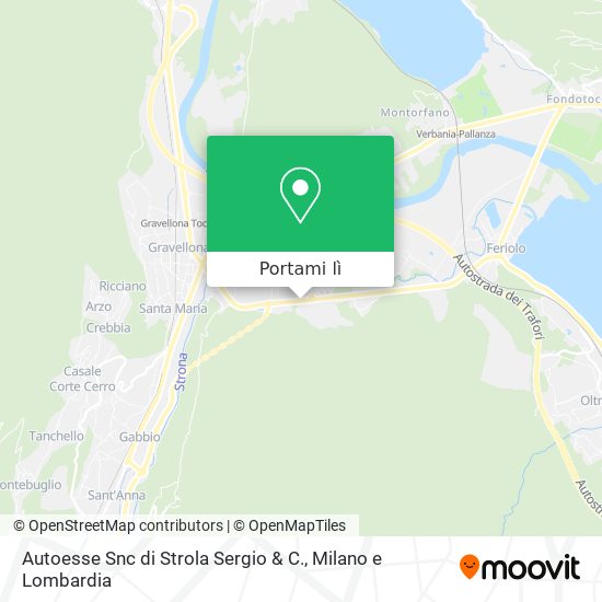 Mappa Autoesse Snc di Strola Sergio & C.