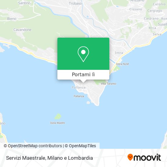 Mappa Servizi Maestrale