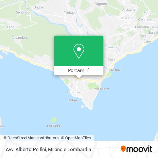 Mappa Avv. Alberto Pelfini