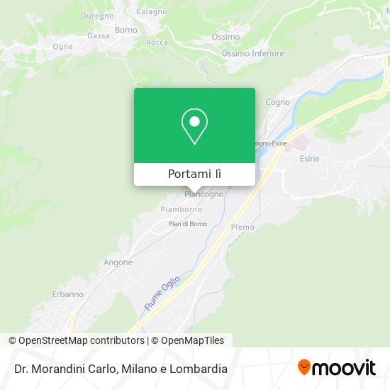 Mappa Dr. Morandini Carlo