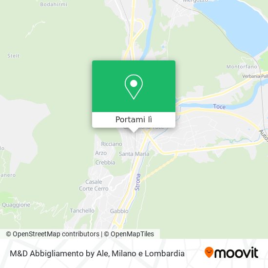Mappa M&D Abbigliamento by Ale