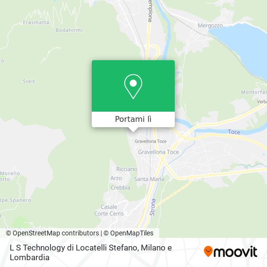 Mappa L S Technology di Locatelli Stefano