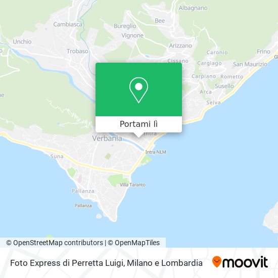Mappa Foto Express di Perretta Luigi
