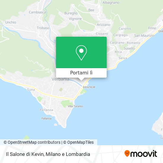 Mappa Il Salone di Kevin