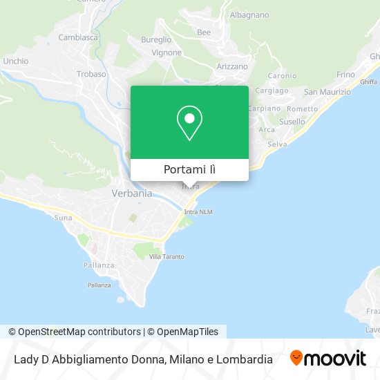 Mappa Lady D Abbigliamento Donna