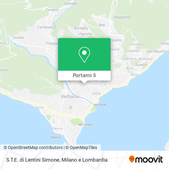 Mappa S.T.E. di Lentini Simone
