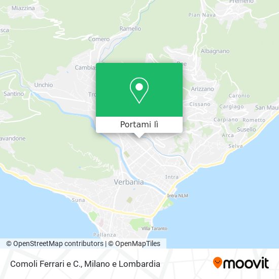 Mappa Comoli Ferrari e C.