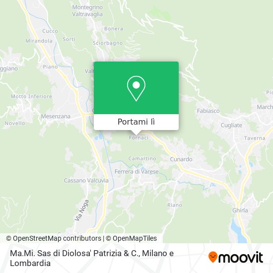 Mappa Ma.Mi. Sas di Diolosa' Patrizia & C.