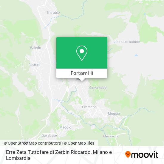 Mappa Erre Zeta Tuttofare di Zerbin Riccardo
