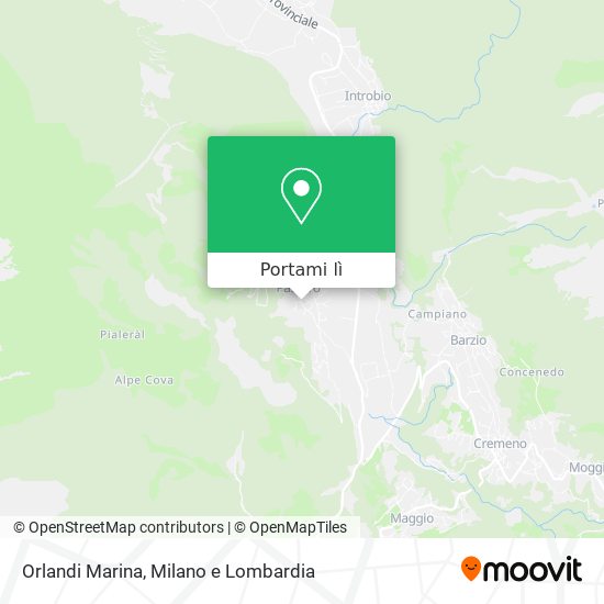 Mappa Orlandi Marina