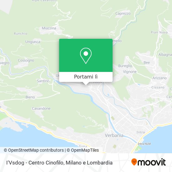 Mappa I'Vsdog - Centro Cinofilo