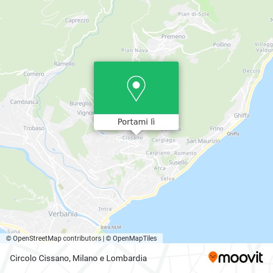 Mappa Circolo Cissano