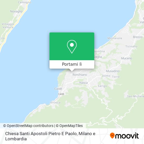 Mappa Chiesa Santi Apostoli Pietro E Paolo