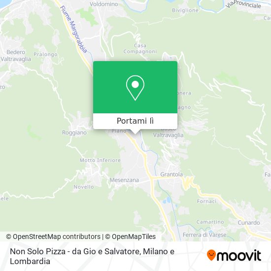 Mappa Non Solo Pizza - da Gio e Salvatore