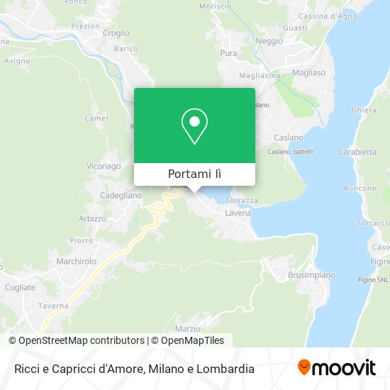 Mappa Ricci e Capricci d'Amore