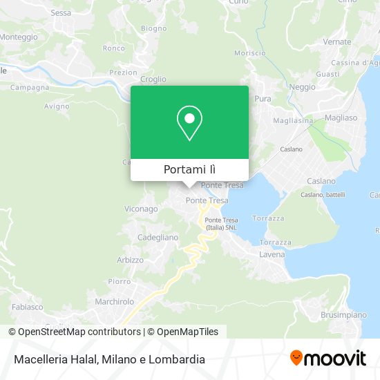 Mappa Macelleria Halal