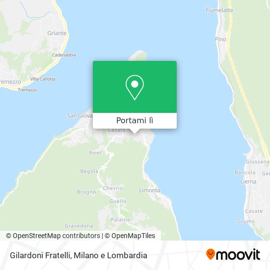 Mappa Gilardoni Fratelli