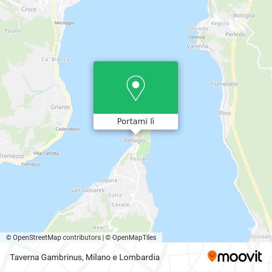 Mappa Taverna Gambrinus