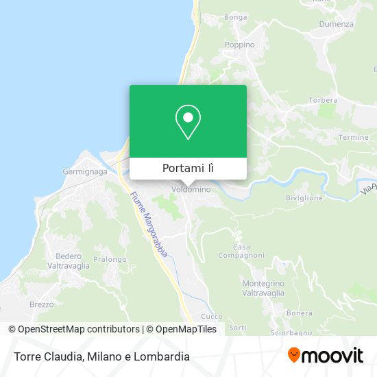 Mappa Torre Claudia