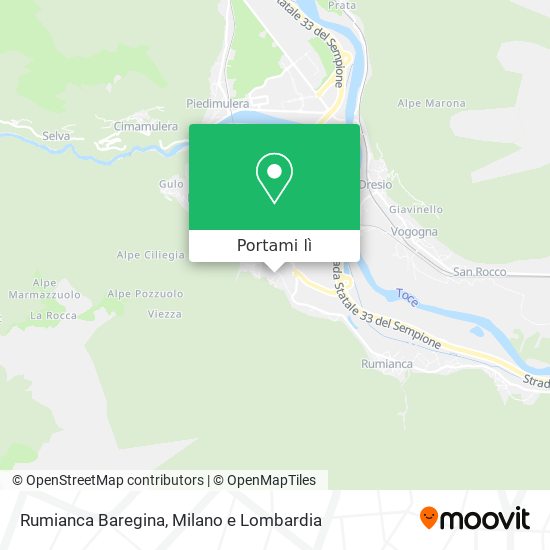 Mappa Rumianca Baregina