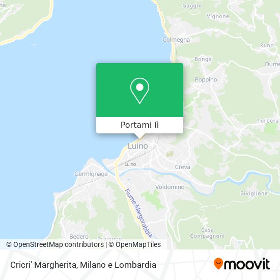 Mappa Cricri' Margherita