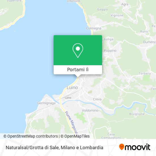 Mappa Naturalsal/Grotta di Sale